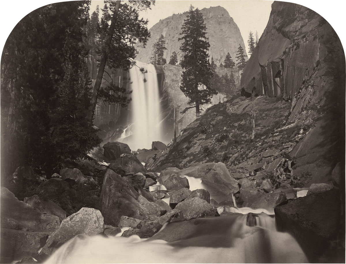 Carleton E. Watkins (American, 1829-1916) 'Piwac, Vernal Falls, 300 feet, Yosemite' 1861 Carleton E. Watkins (American, 1829-1916) 'Piwac, Vernal Falls, 300 feet, Yosemite' 1861