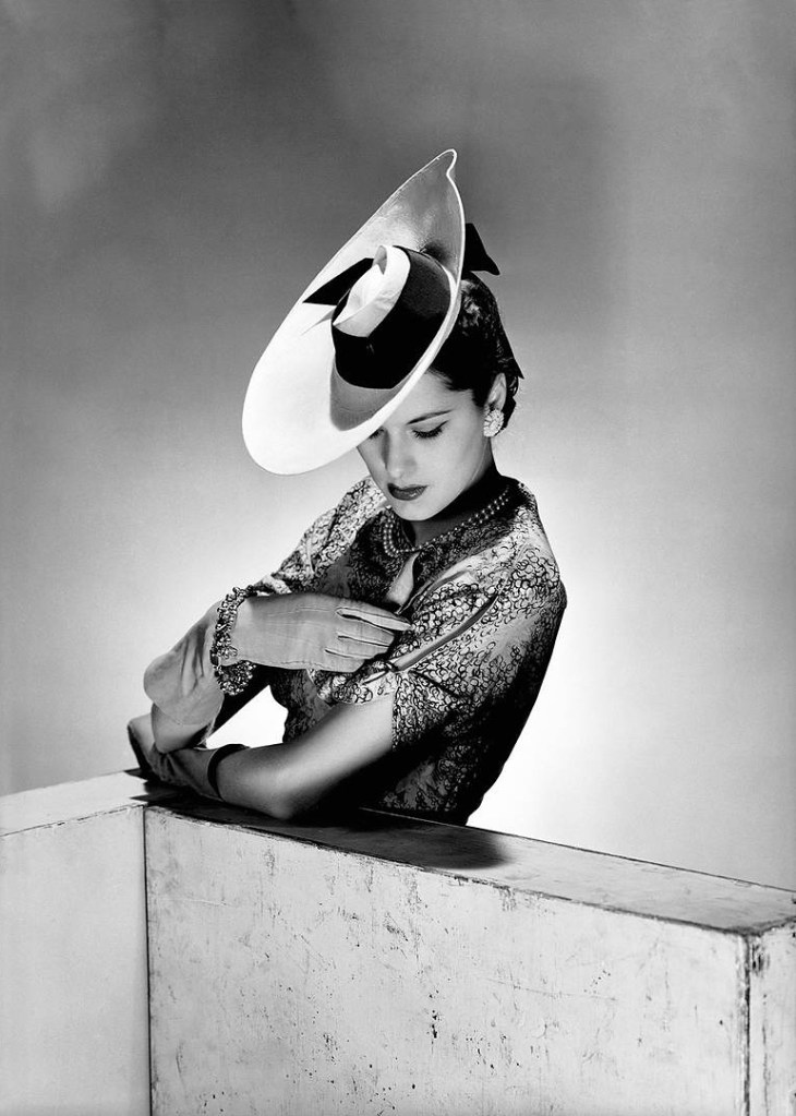 Lee Miller (American, 1907-1977) 'The latest hat model, Vogue Studios, London, April 1942' 1942