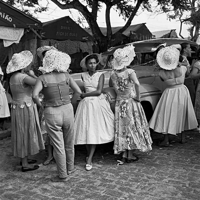 Marcel Gautherot (Brazilian born France, 1910-1996) 'Festivities in the Ribeira district, Salvador' c. 1958