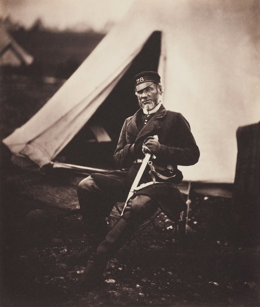 Roger Fenton (British, 28 March 1819 - 8 August 1869) 'Captain Mottram Andrews, 28th Regiment (1st Staffordshire) Regiment of Foot' 1855