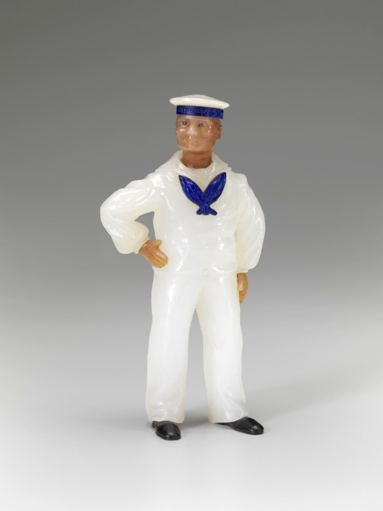 Peter Karl Fabergé (Russian, 1846-1920). 'Statuette of a Sailor' c. 1900