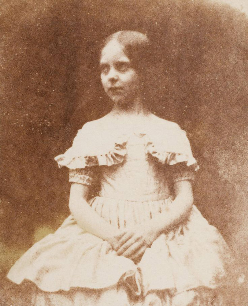 William Henry Fox Talbot (British, 11 February 1800 - 17 September 1877) 'The Photographer's Daughter, Ela Theresa Talbot' 1843-1844