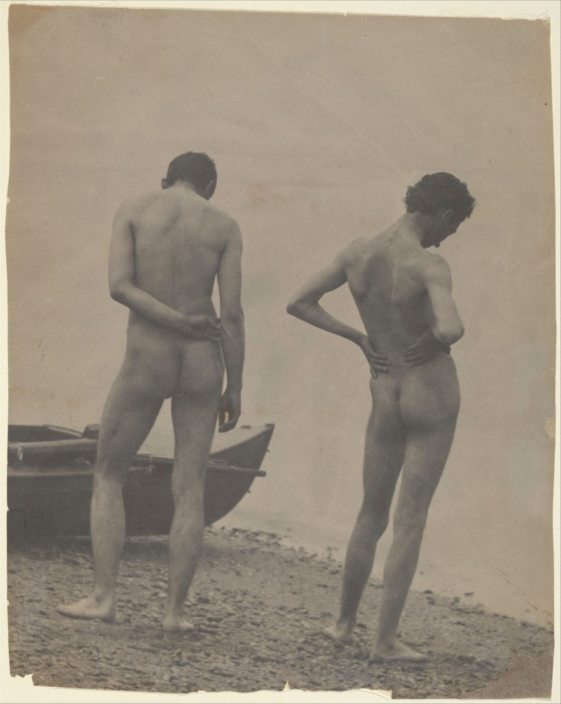 Thomas Eakins (American, 1844-1916) '(Thomas Eakins and John Laurie Wallace on a Beach)' c. 1883