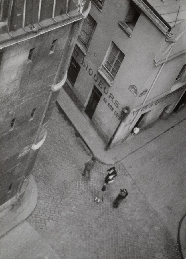 Germaine Krull (European, 1897-1985) 'At the right corner, Paris' 1929