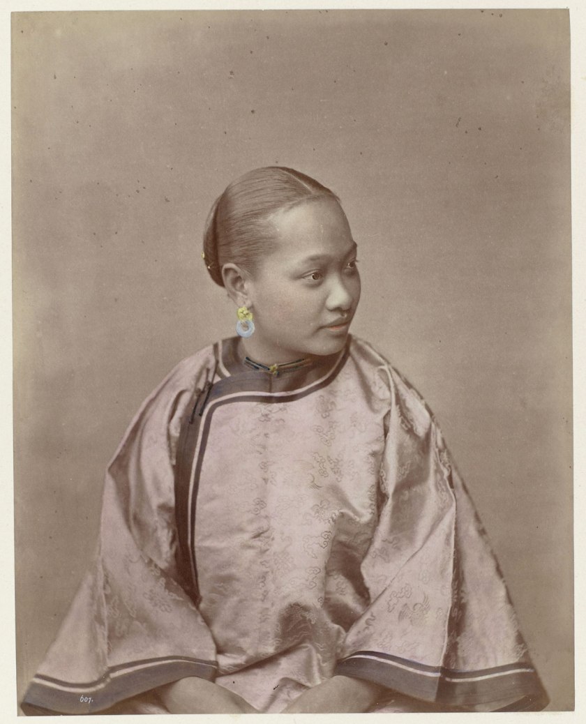 attributed to Baron Raimund von Stillfried und Ratenitz. 'Portrait of a Chinese woman' 1860 - 1870