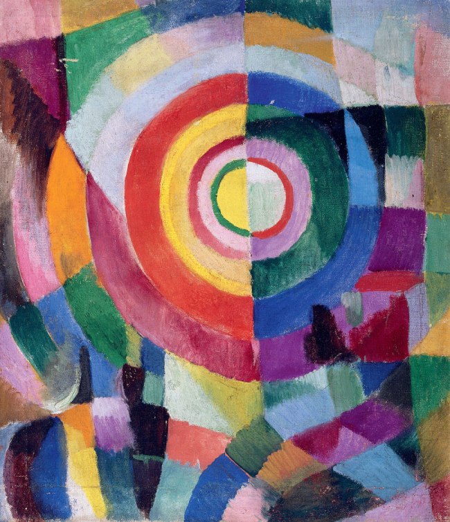 Sonia Delaunay (French, 1885-1979) 'Electric Prisms' 1913-1914