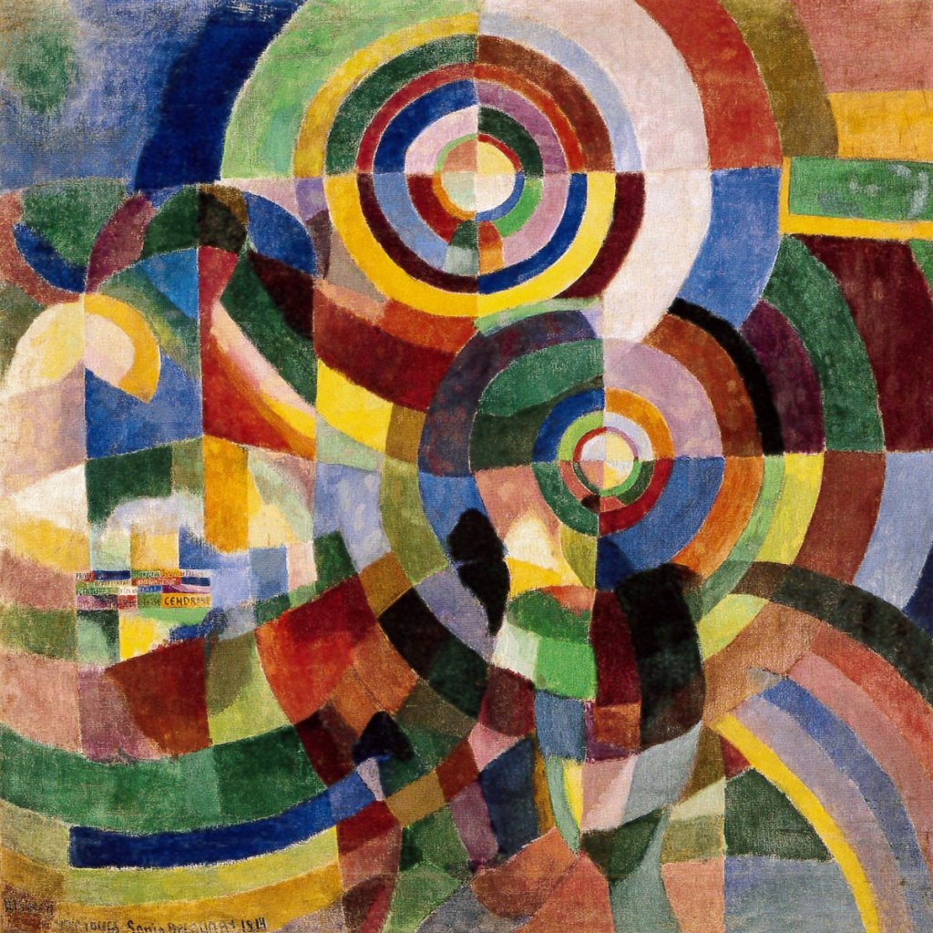Sonia Delaunay (French, 1885-1979) 'Prismes electrique' 1914