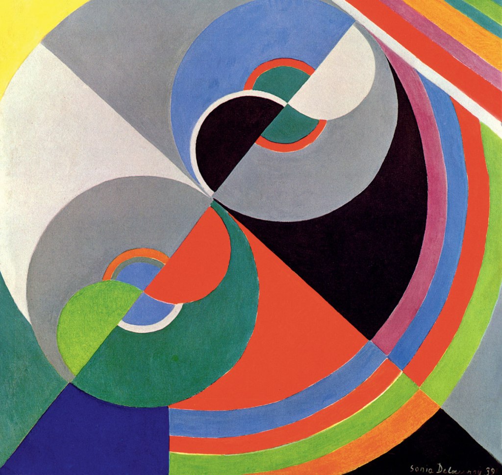 Sonia Delaunay (French, 1885-1979) 'Rhythm Colour no. 1076' 1939