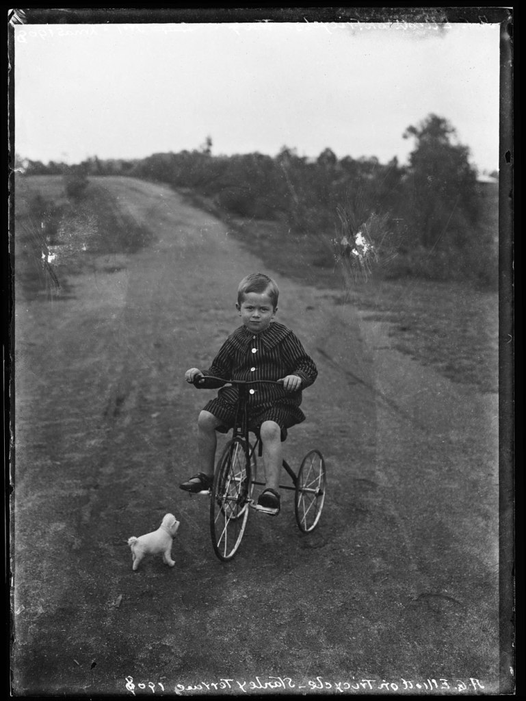 Alfred Elliott (Australian, 1870-1954) 'Alfred Goldsbrough Elliott, Stanley Terrace, Taringa' 1908