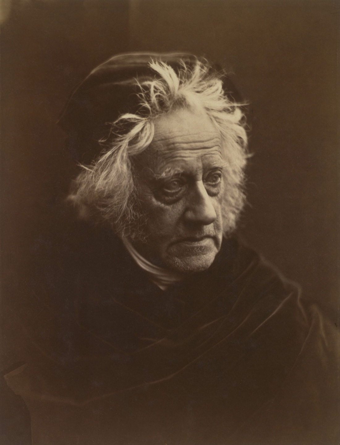 Julia Margaret Cameron. 'Portrait of Herschel' 1867