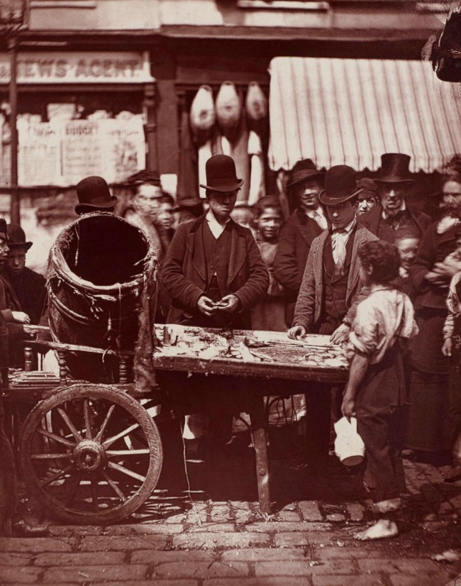John Thomson (Scottish, 1837-1921) (publisher) 'The Cheap Fish Of St. Giles's' 1877