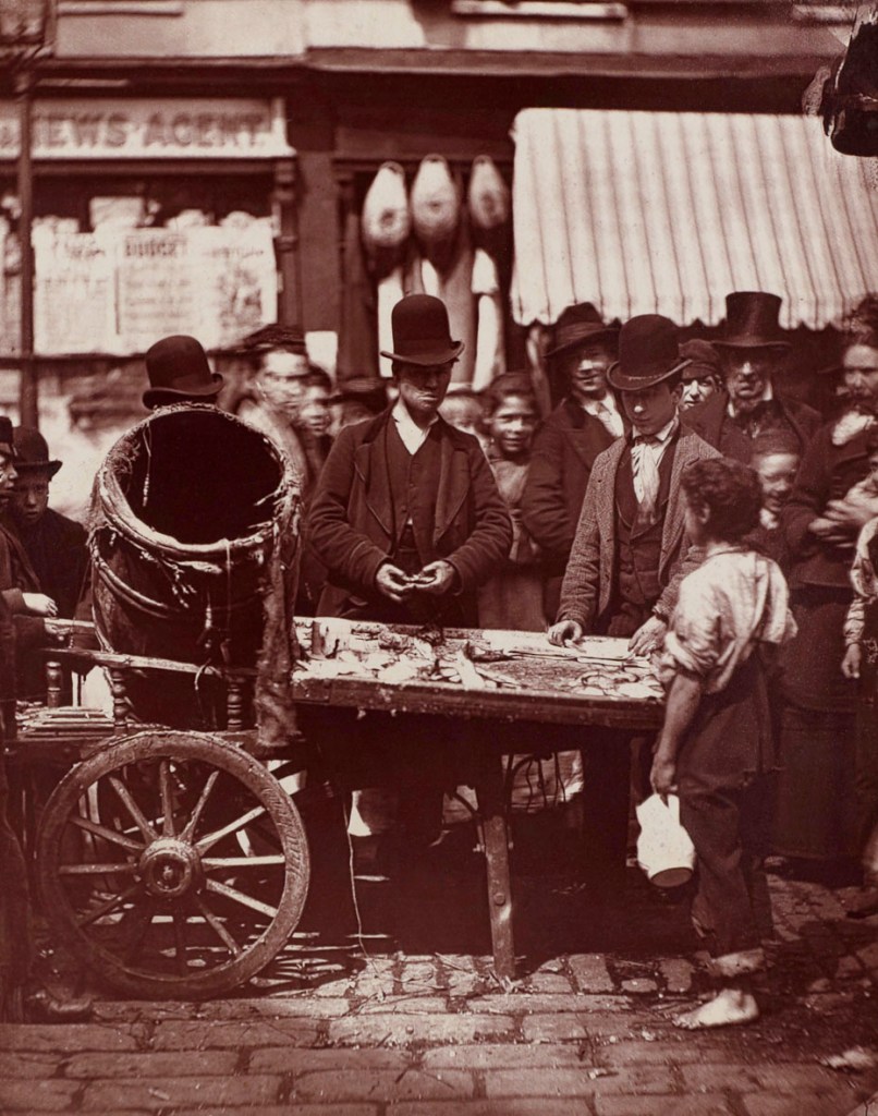 John Thomson (Scottish, 1837-1921) (publisher) 'The Cheap Fish Of St. Giles's' 1877