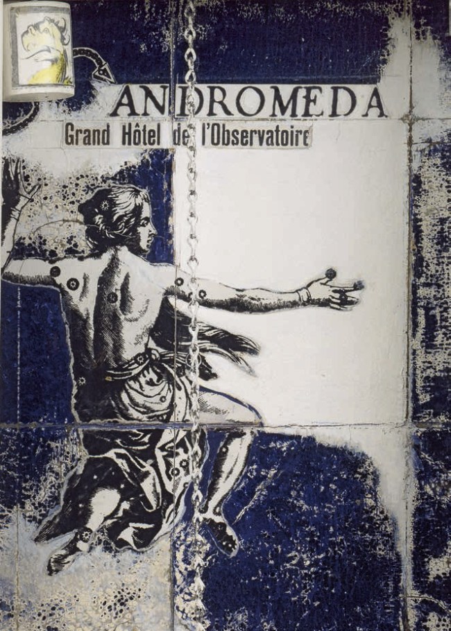 Joseph Cornell (American, 1903-1972) 'Andromeda: Grand Hôtel de l'Observatoire' 1954 (detail)
