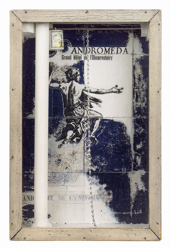 Joseph Cornell (American, 1903-1972) 'Andromeda: Grand Hôtel de l'Observatoire' 1954