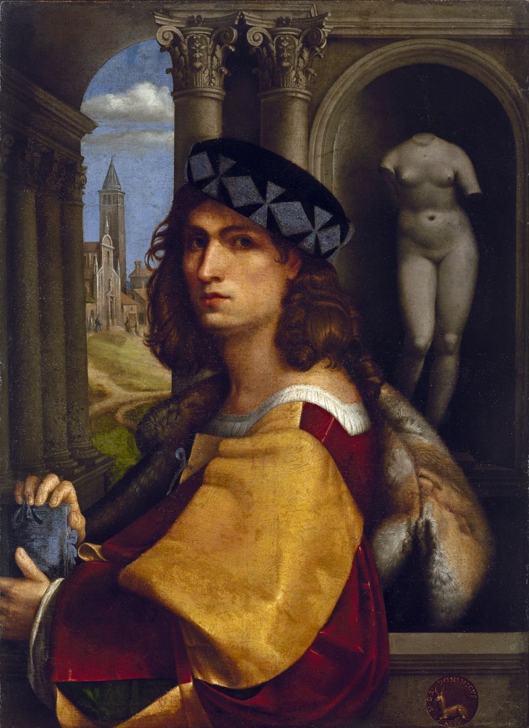 Domenico Capriolo (Italian, c. 1494-1528) 'Portrait of a young man' 1512