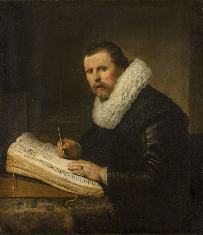 Rembrandt Harmensz. van Rijn (Dutch, 1606-69) 'Portrait of a scholar' 1631