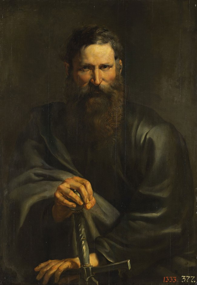 Peter Paul Rubens and workshop (Flemish, 1577-1640) 'The Apostle Paul' c. 1615