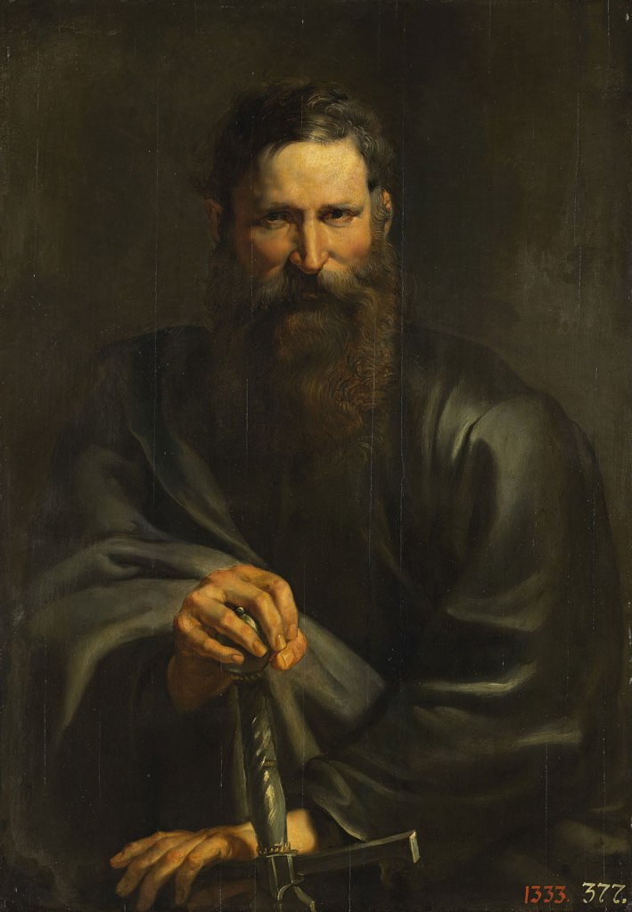 Peter Paul Rubens and workshop (Flemish, 1577-1640) 'The Apostle Paul' c. 1615