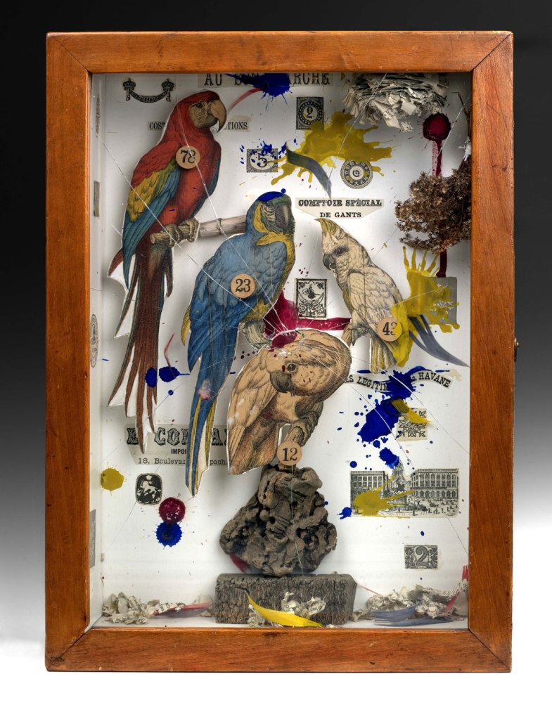 Joseph Cornell (American, 1903-1972) 'Habitat Group for a Shooting Gallery' 1943
