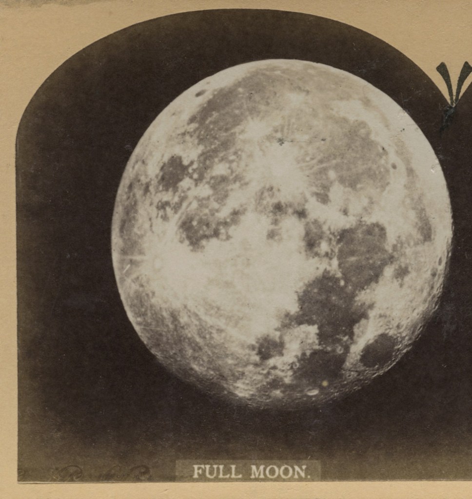 Unknown photographer. Griffith & Griffith (publisher). 'Full Moon' 1850-1900 (detail)