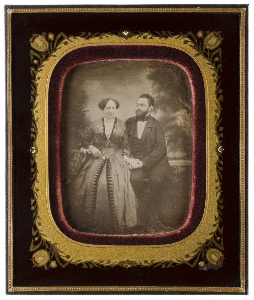 Carl Ferdinand Stelzner (German, 1805-1894) 'Unknown couple' 1830-1880