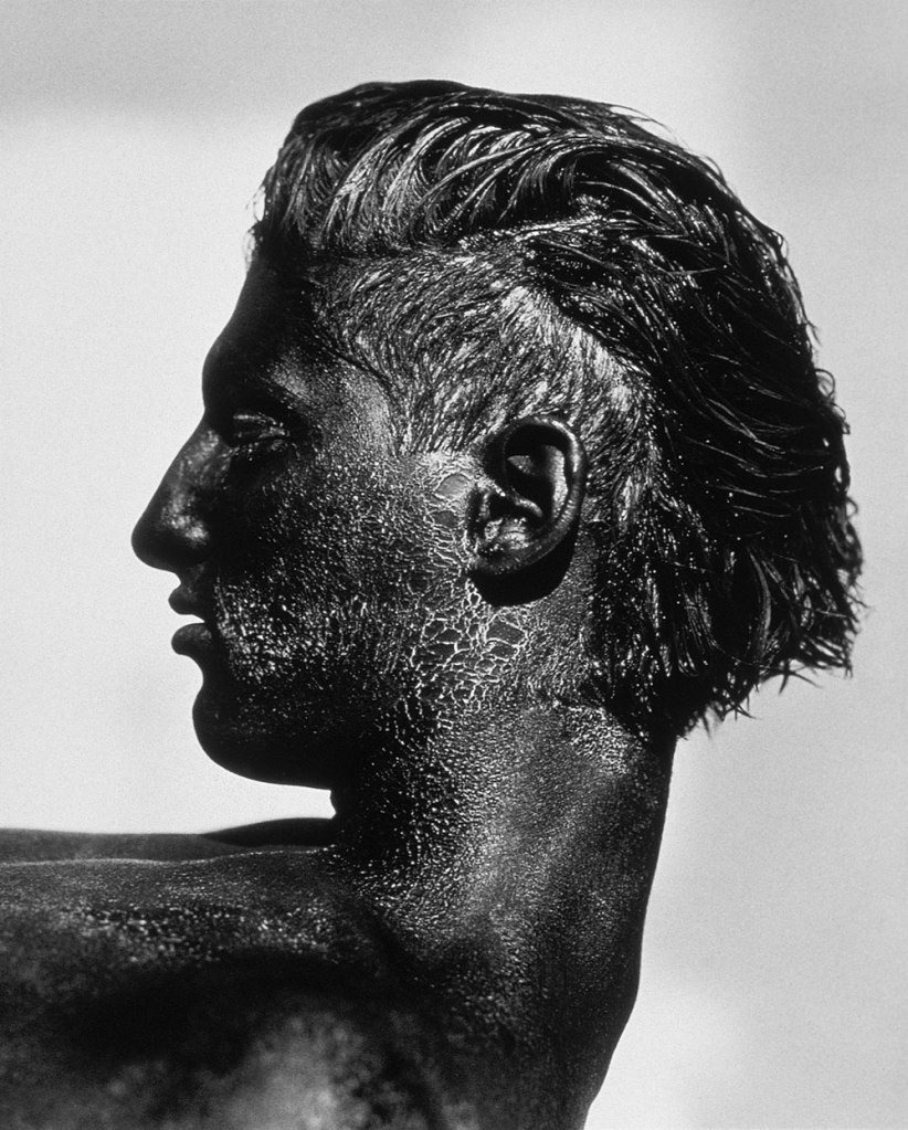 Herb Ritts (American, 1952-2002) 'Tony with Black Face, Profile, Los Angeles' 1986 Herb Ritts (American, 1952-2002) 'Tony with Black Face, Profile, Los Angeles' 1986
