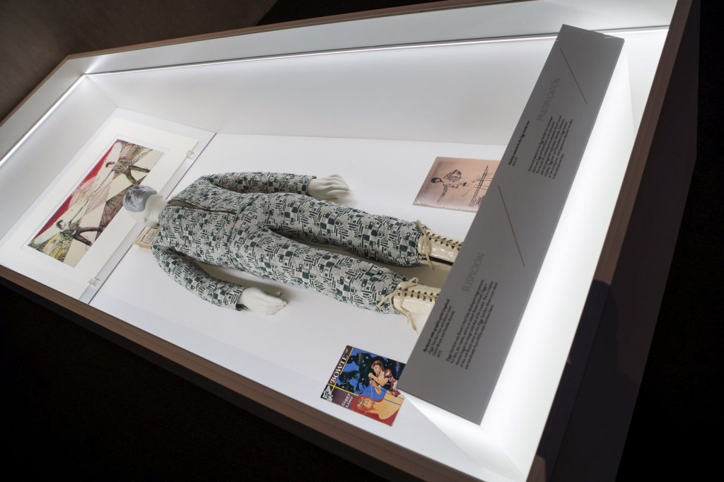 Installation photographs of the exhibition David Bowie is at the Australian Centre for the Moving Image, Melbourne