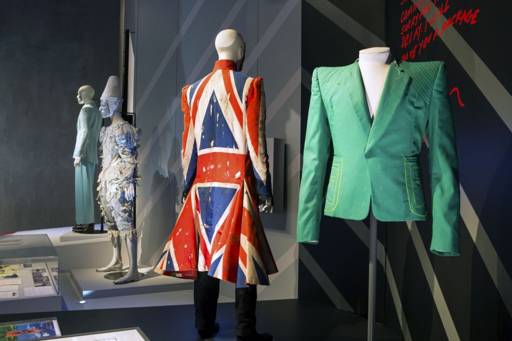 Installation photographs of the exhibition David Bowie is at the Australian Centre for the Moving Image, Melbourne