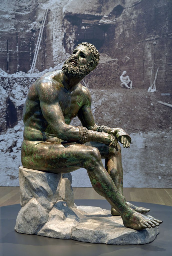 Seated Boxer, "The Terme Boxer" 300-200 B.C.