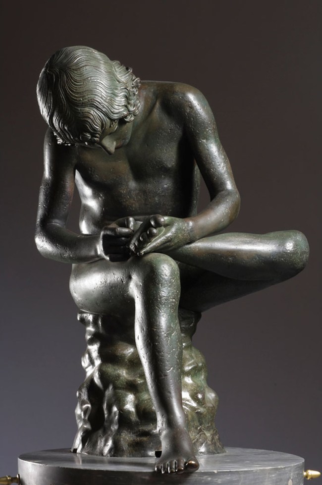 Boy Removing a Thorn from His Foot "The Spinario" About 50 B.C. 