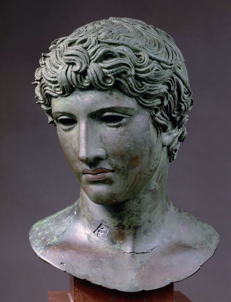 Bust of a Youth "The Beneventum Head" About 50 B.C.