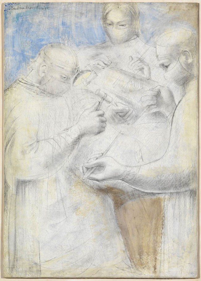 Barbara Hepworth (British, 1903-1975) 'Fenestration of the Ear (The Hammer)' 1948