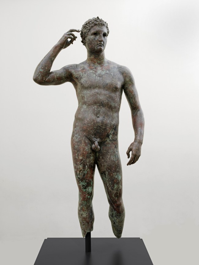 Victorious Athlete, "The Getty Bronze" 300-100 B.C.