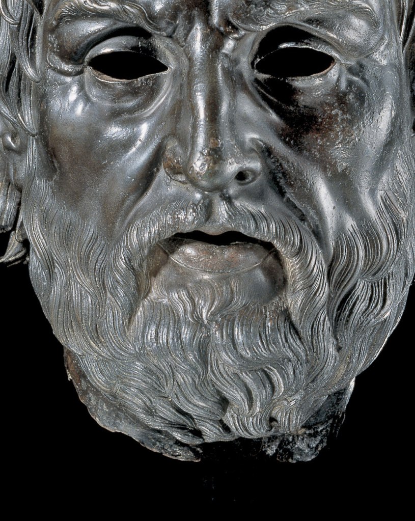 Portrait of a Poet, "The Arundel Head" 200-1 B.C. (detail)