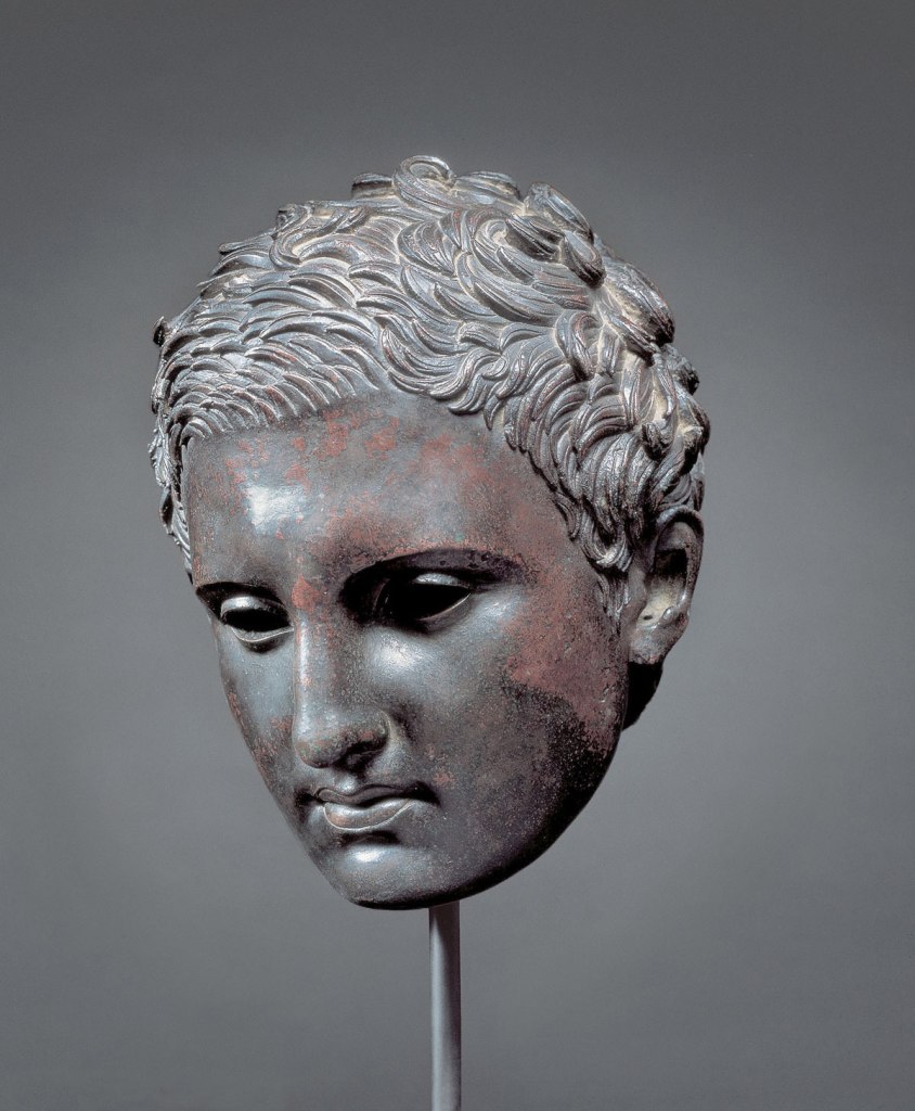 Head of an Athlete Ephesian Apoxyomenos type 200-1 B.C.
