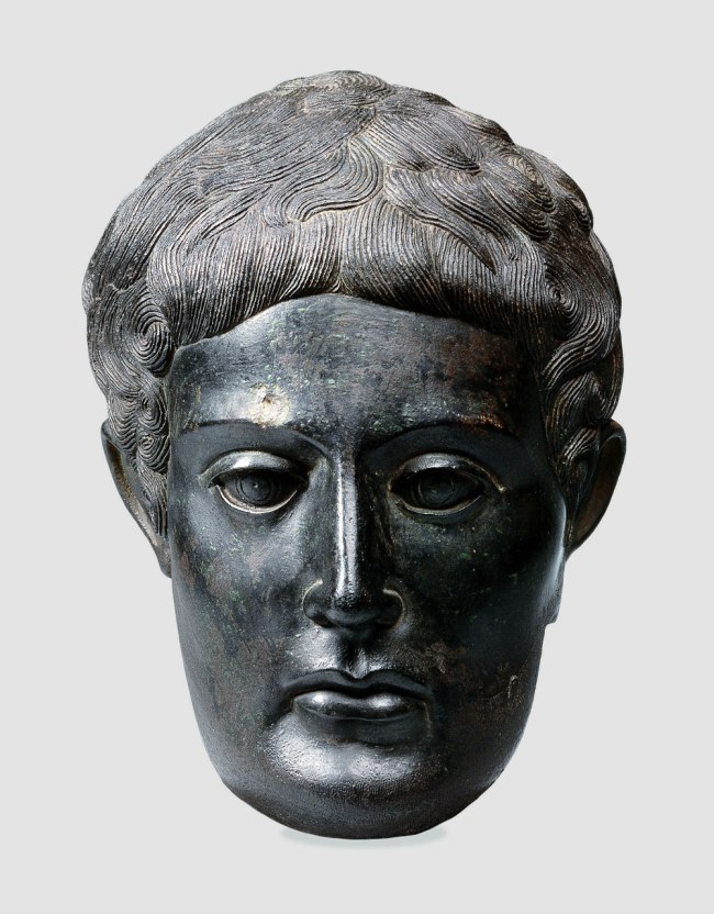 Head of a Votive Statue 375-350 B.C. 