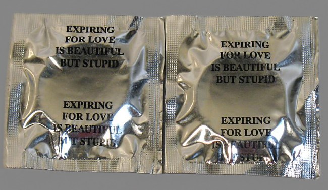 Jenny Holzer (American, born Gallipolis, Ohio, 1950) 'Untitled (Expiring for Love Is Beautiful but Stupid)' 1983-1985