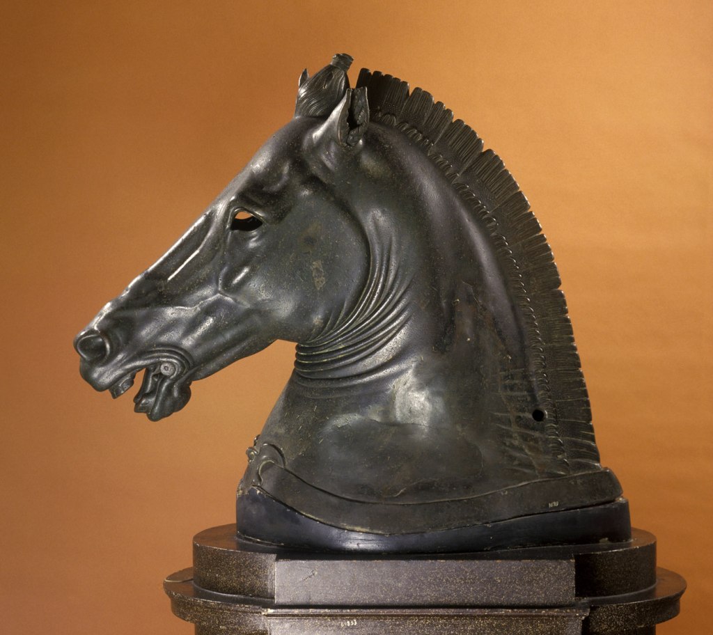 Horse Head "The Medici Riccardi Horse" About 350 B.C.