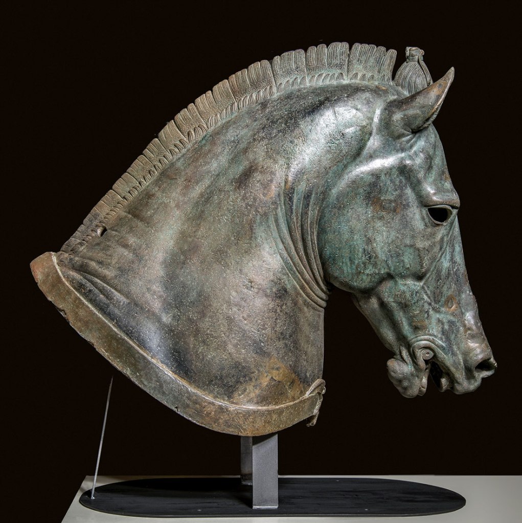 Horse Head "The Medici Riccardi Horse" About 350 B.C.