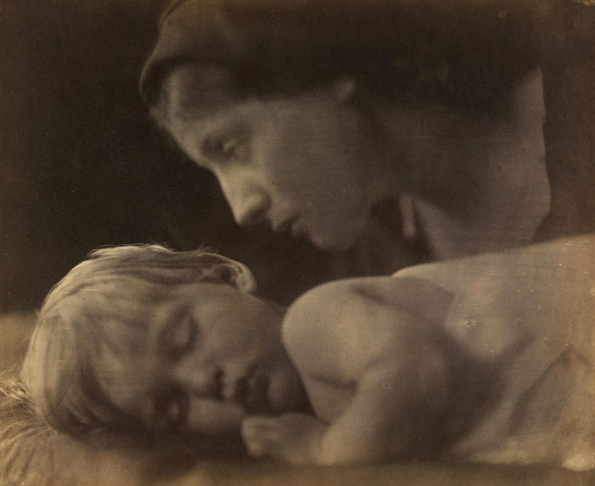 Julia Margaret Cameron (British born India, 1815-1879) 'Devotion' 1865