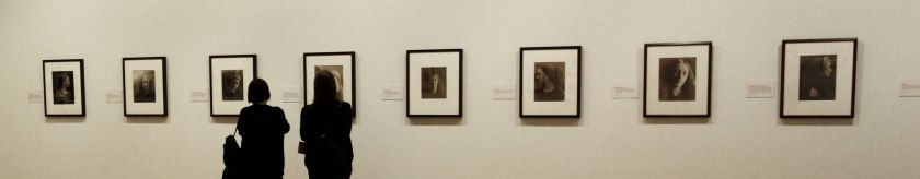 Installation view of the exhibition 'Julia Margaret Cameron: from the Victoria and Albert Museum, London' at the Art Gallery of New South Wales, Sydney (detail)