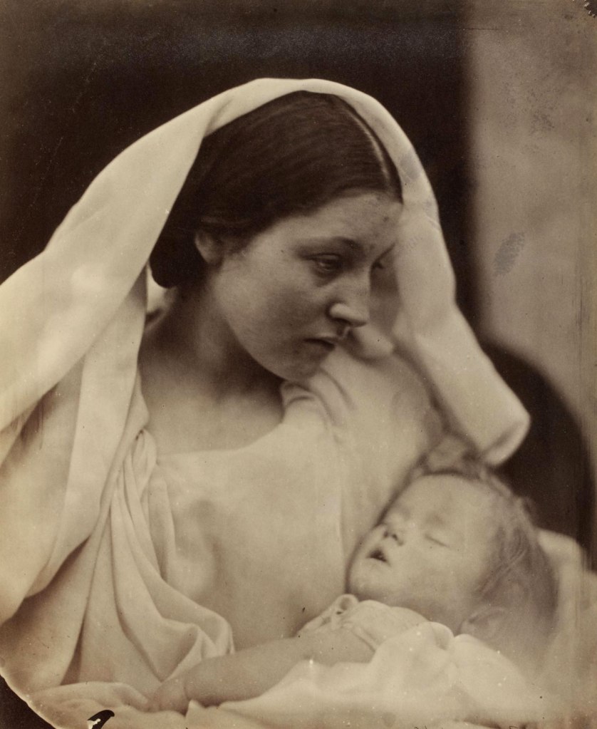 Julia Margaret Cameron (British born India, 1815-1879) 'Resting in Hope; La Madonna Riposata' 1864