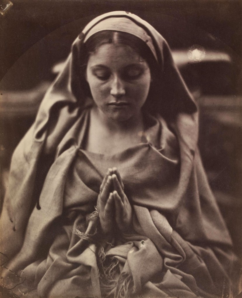 Julia Margaret Cameron (British born India, 1815-1879) 'St. Agnes' 1864