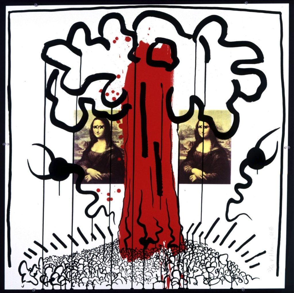 Keith Haring (American, 1958-1990) 'Apocalypse I' 1988