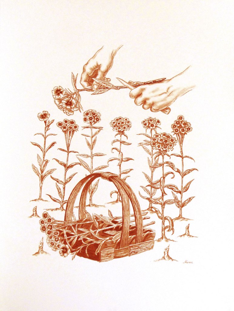 Robert Sherer (American, b. 1957) 'Sweet Williams' 2013