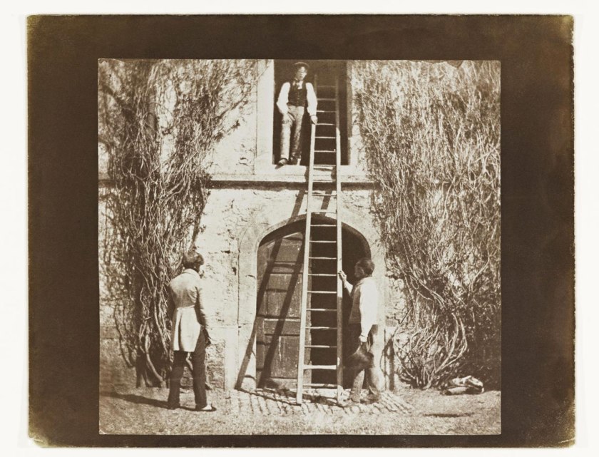William Henry Fox Talbot (English, 1800-1877) 'The Ladder' 1844-1846