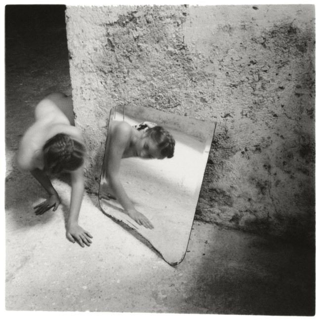 Francesca Woodman. 'Self-deceit #1', Rome, Italy, 1978