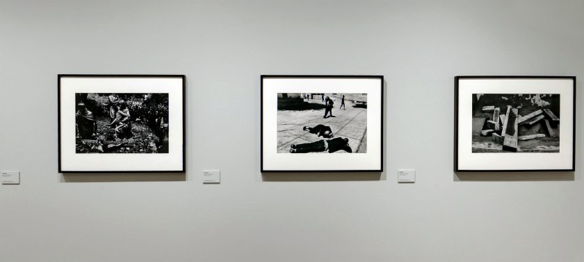 Installation view of the exhibition 'Josef Koudelka: Uncertain Nationality' at Fundación MAPFRE, Madrid