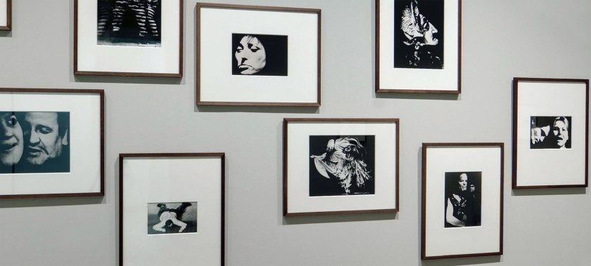 Installation view of the Theatre section of the exhibition 'Josef Koudelka: Uncertain Nationality' at Fundación MAPFRE, Madrid