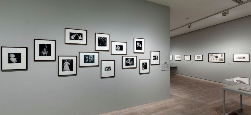 Installation view of the Theatre section of the exhibition 'Josef Koudelka: Uncertain Nationality' at Fundación MAPFRE, Madrid